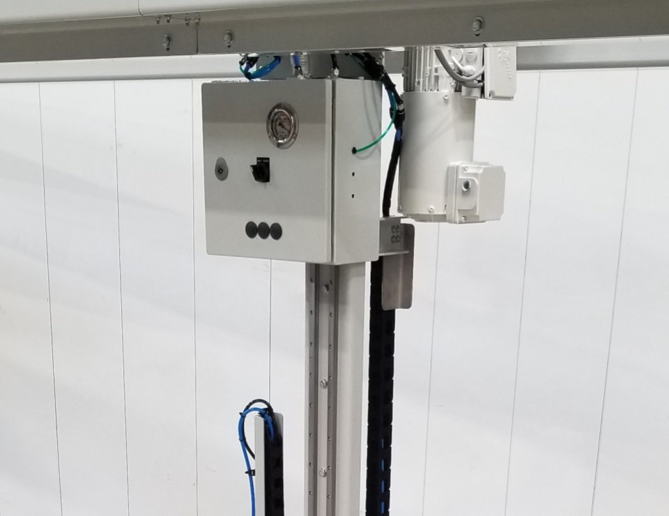 Gérérateur de vide sur dépileur de tôles automatique SEREMA